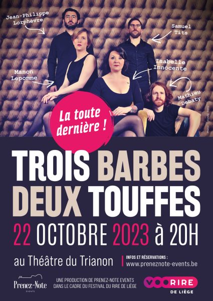 Affiche 3 barbes 2 touffes